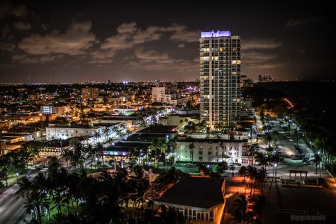 Nobe at Night from Laz's Apt